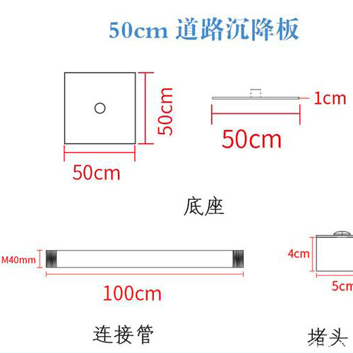 德宏沉降板规格型号如何选择？